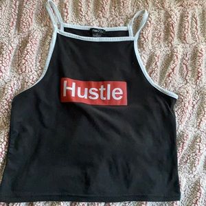 Hustle somewhat crop top